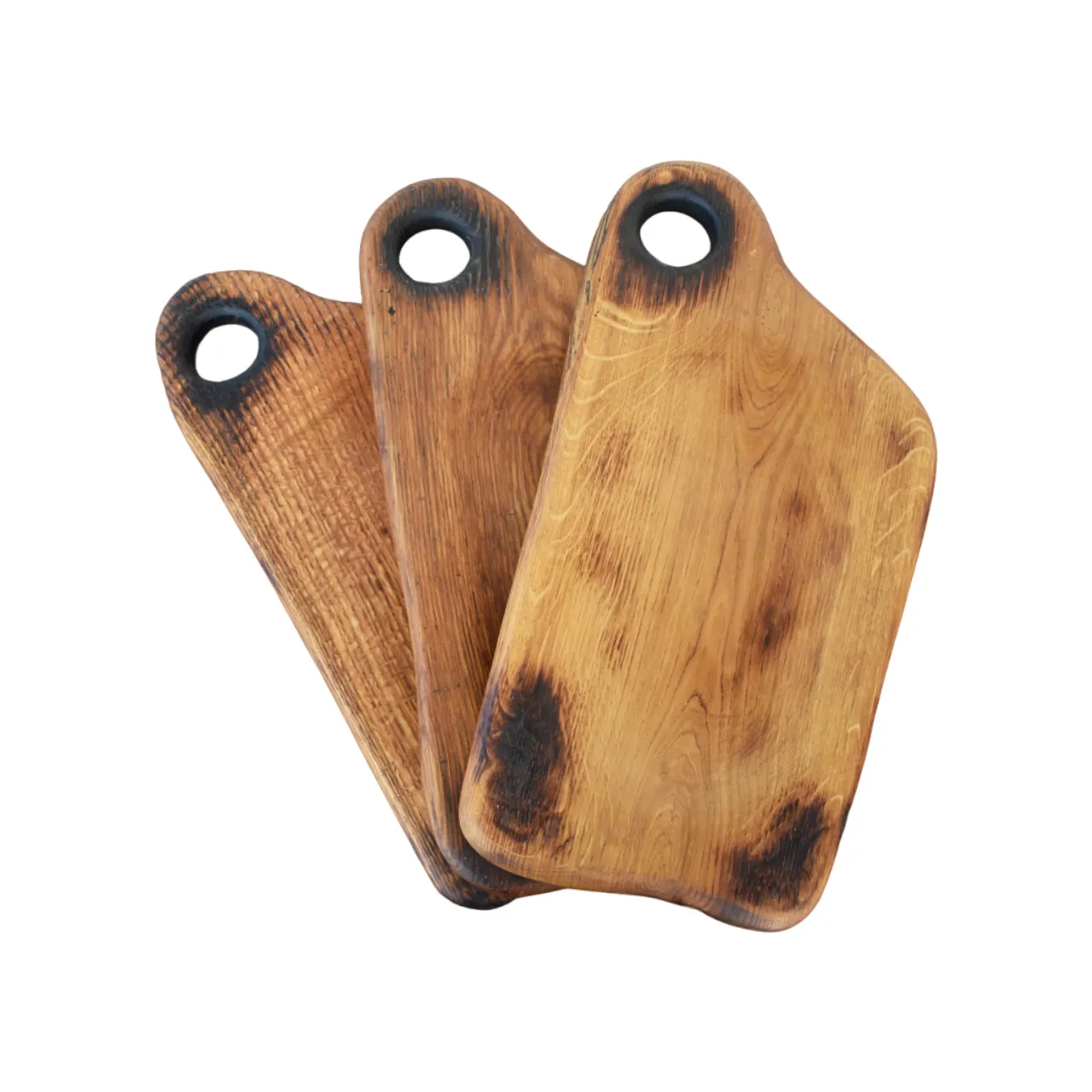 Planches en bois rustiques 3pcs
