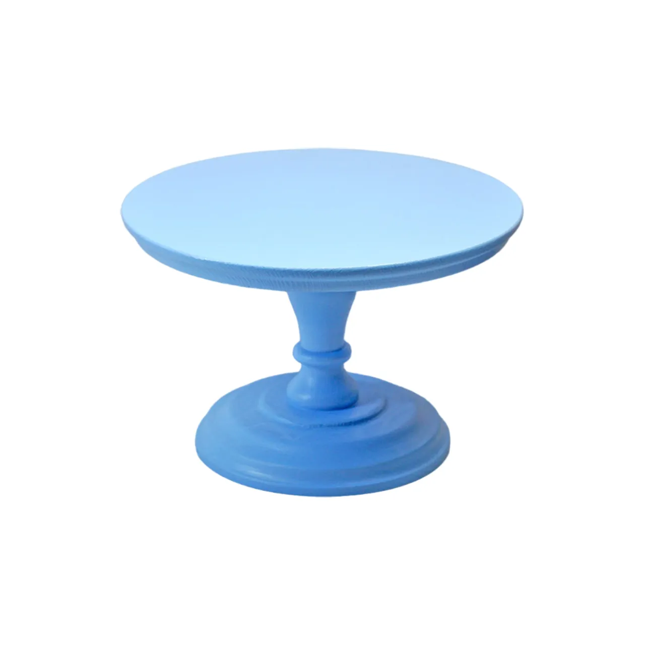 Présentoir à gâteaux bleu 25cm