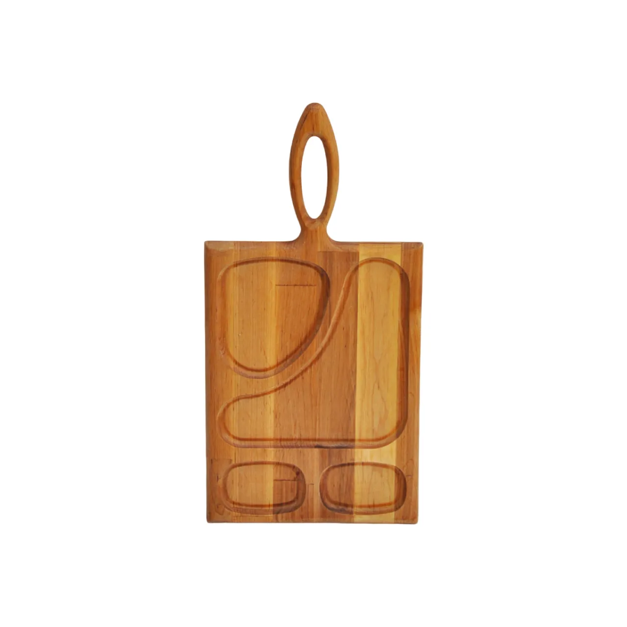 Planche de service en bois claire 32x23cm