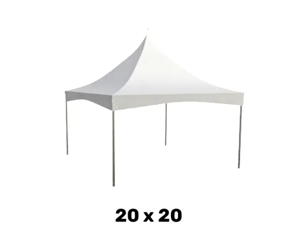 20' x 20' White Marquee Tent