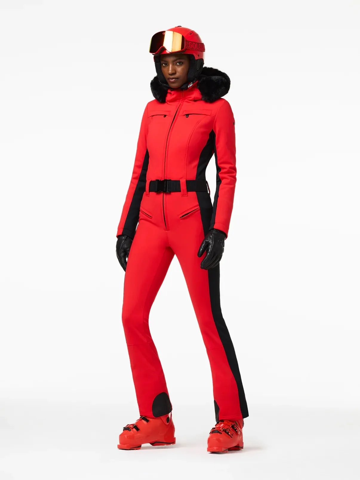 GOLDBERGH <br> PARRY FAUX FUR SKI SUIT 6 <br> RRP 2400 