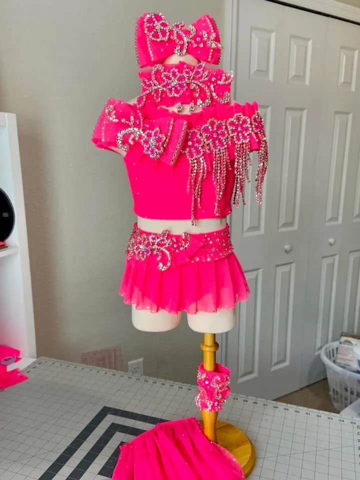 AM-Miss Sparkle Splash Glitz Swimwear Rental (18/3)