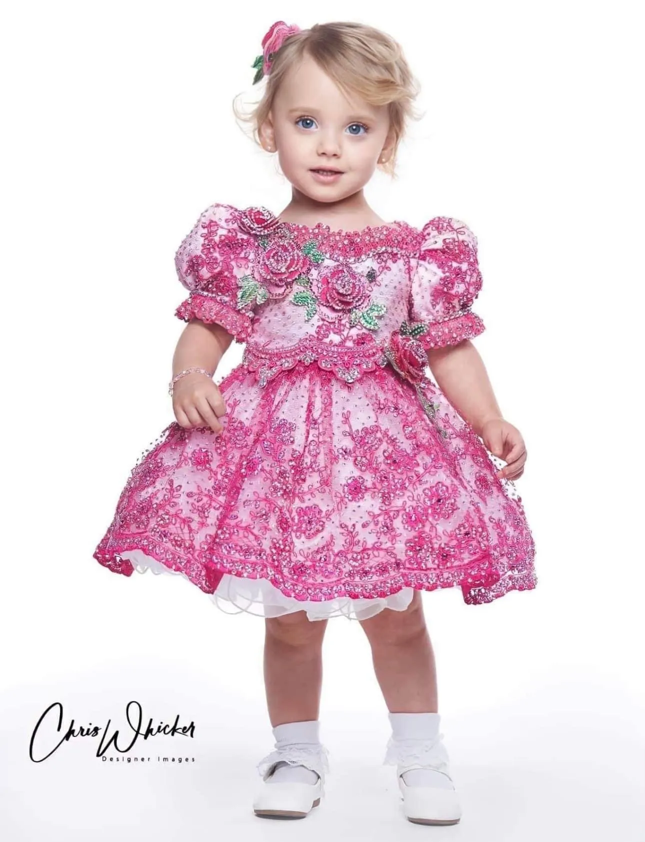 TT- 18/3 Hot Pink Babydoll- Cinderellas Fashion