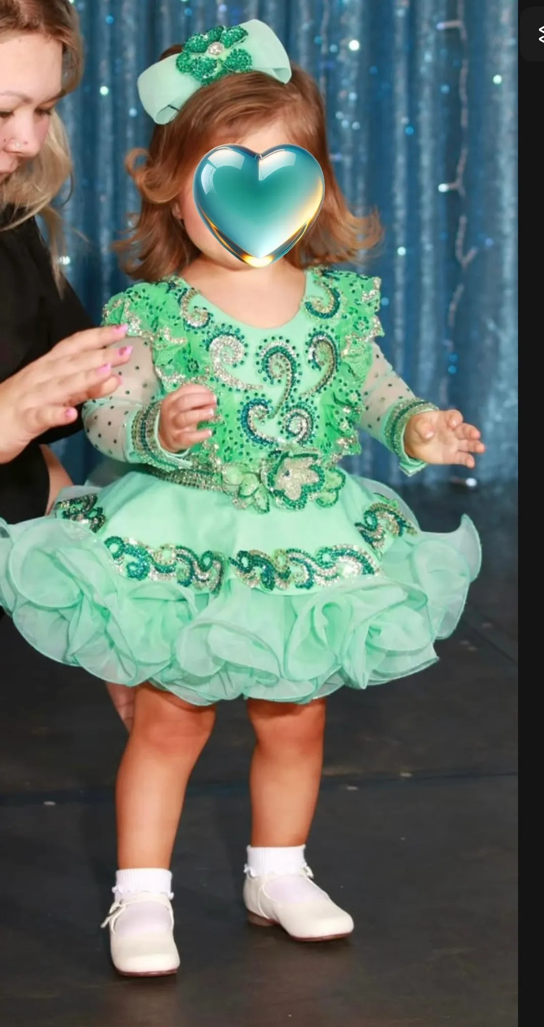 TT-81 12/2-18/3 Seafoam Ruby Belle dress