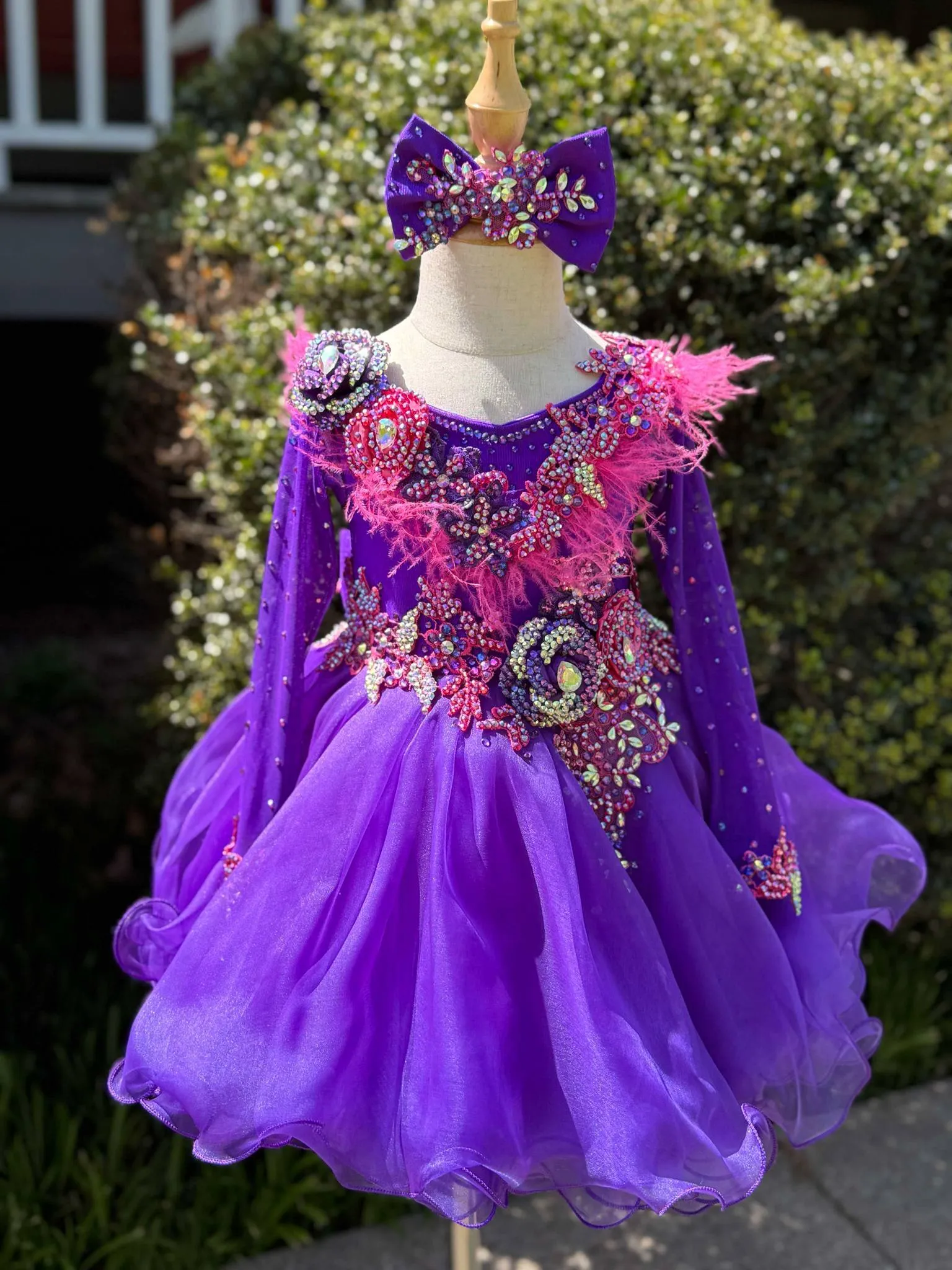 KC - Glitzy Belle Purple - 2/3