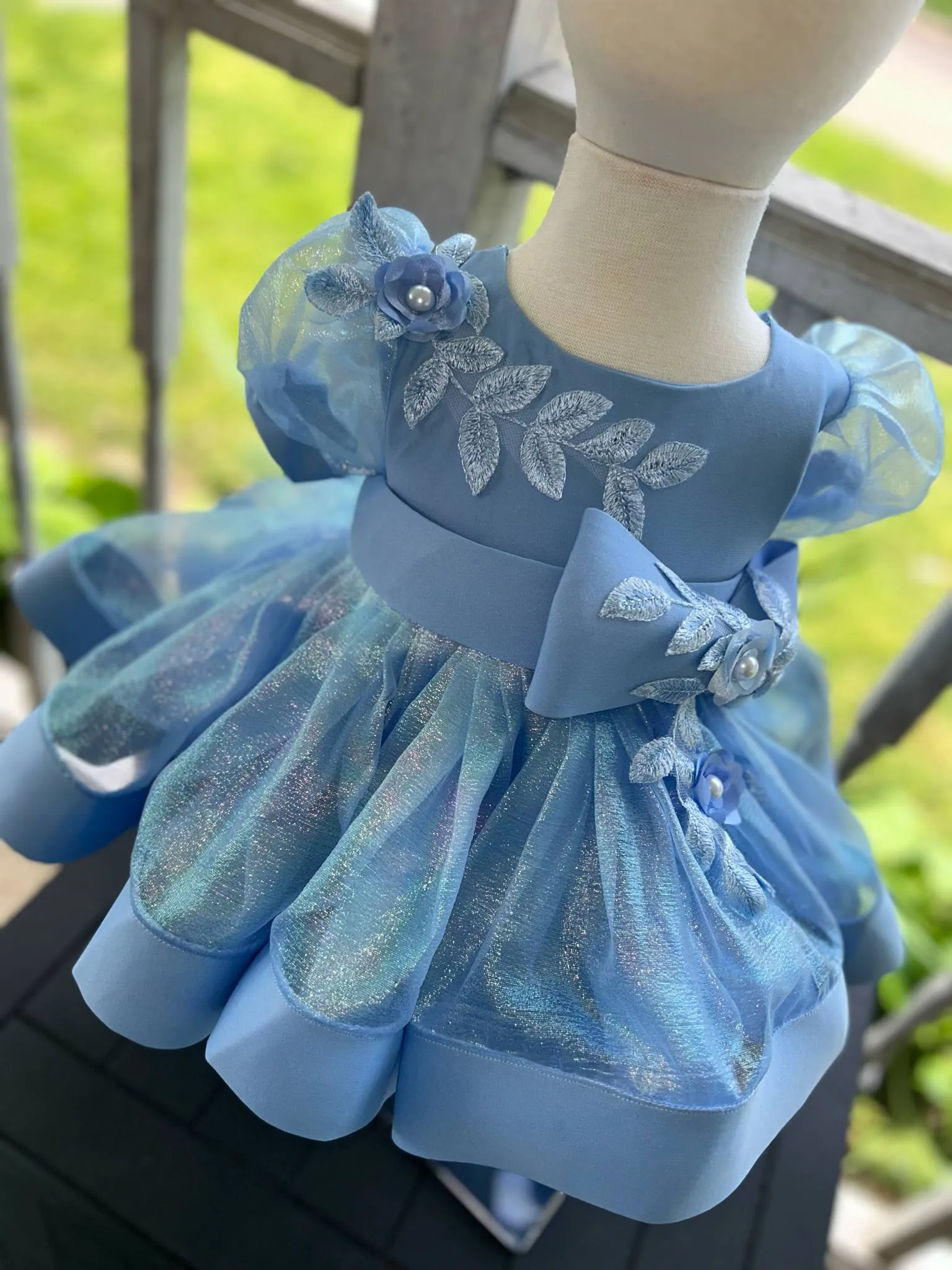 VM-08 “Blue Belle” Natural Dress