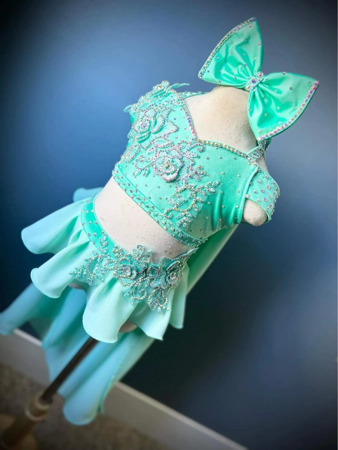 AM- Boo Bear Mint Glitz Swim 18/3 