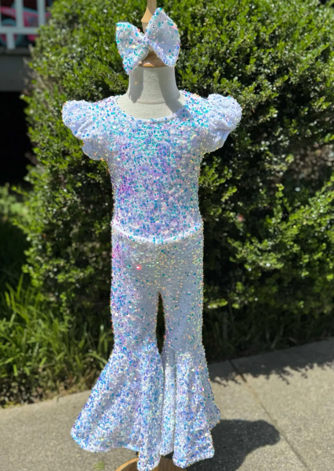 KC- White Jumpsuit 