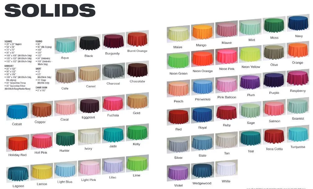 Table Cloths 
