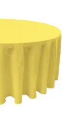 120" Rd Poly Lemon