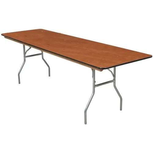 6ft Wood Banquet Table