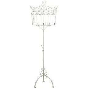 White Iron Bible Stand