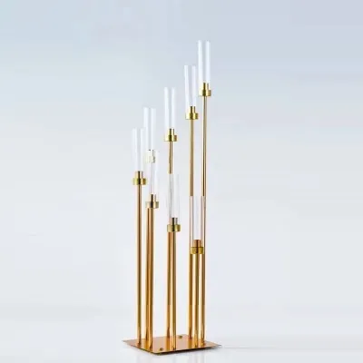 Gold 8 Arm Candelabra