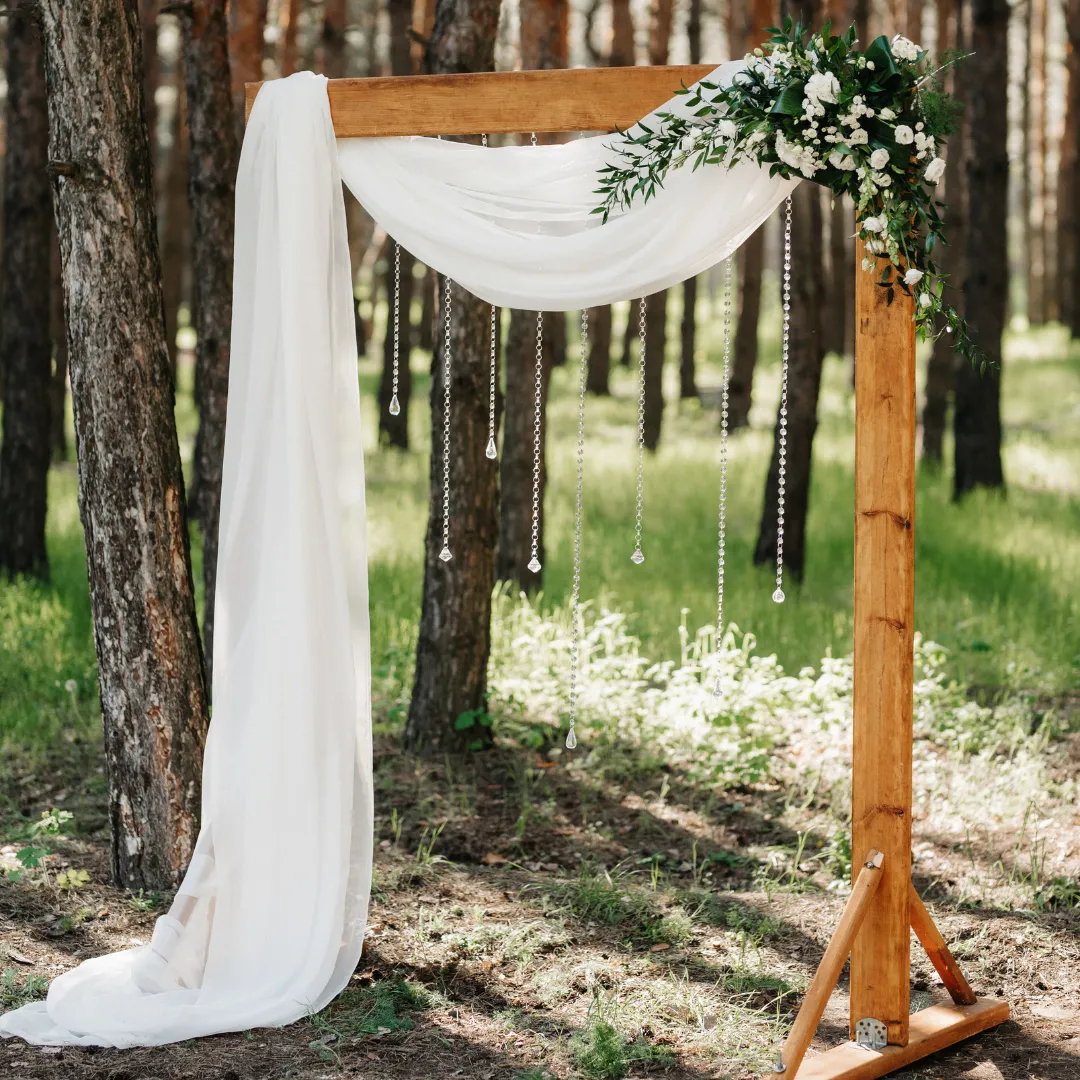 Wooden Frame Altar/Backdrop