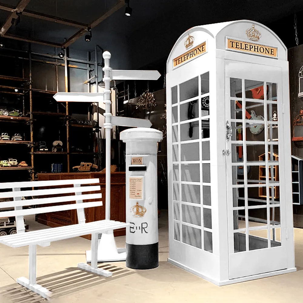London Phone Booth Prop