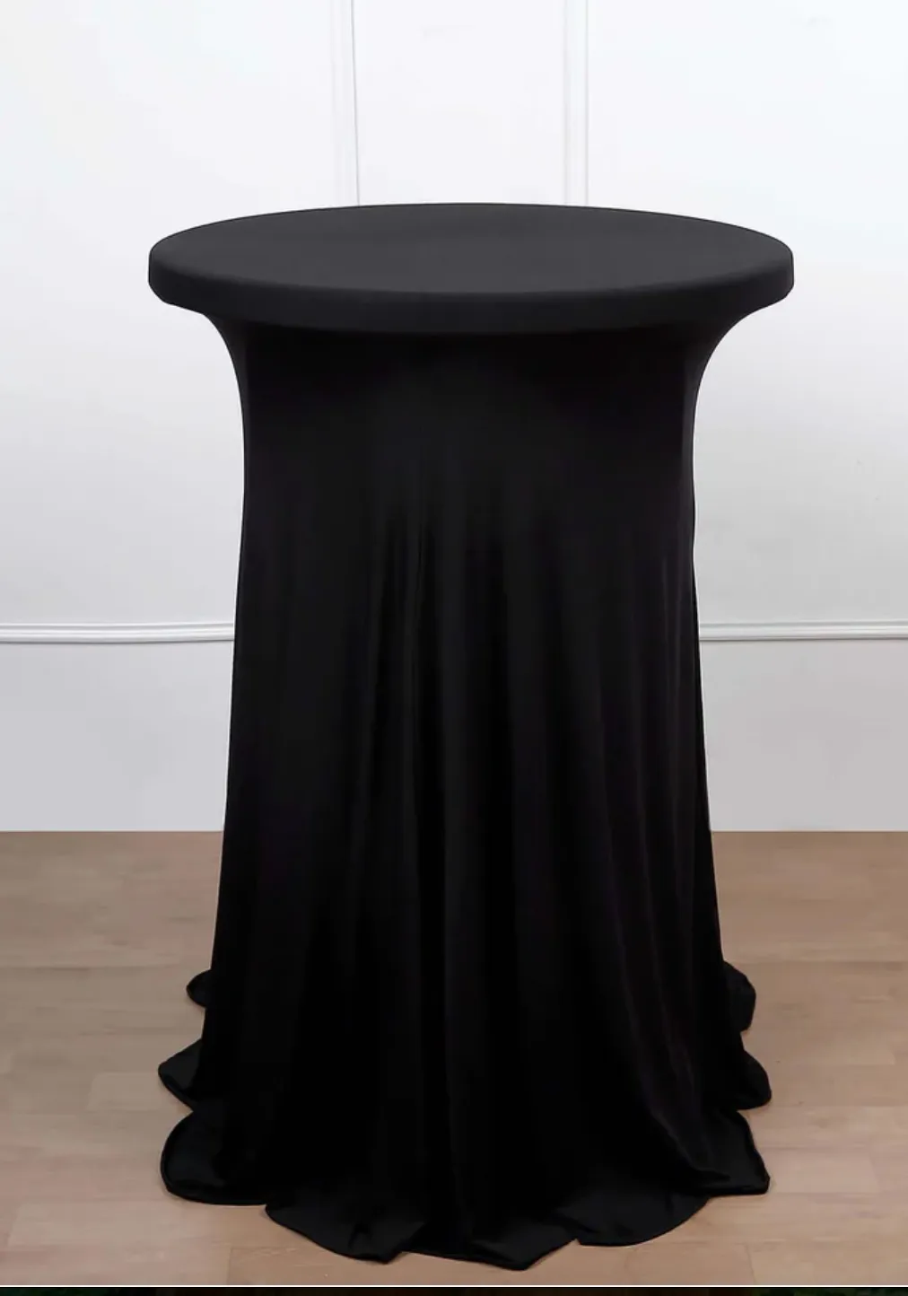 Pleated High Top Table Skirts (Skirt Only)