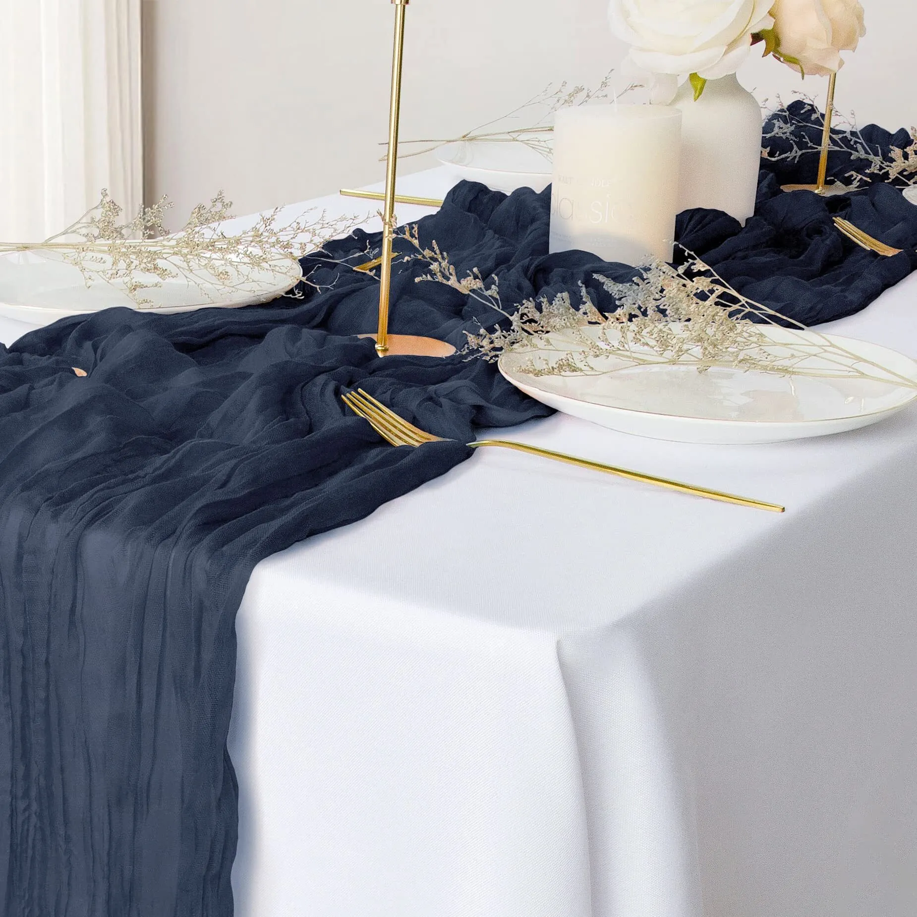 Navy Cheese Cloths