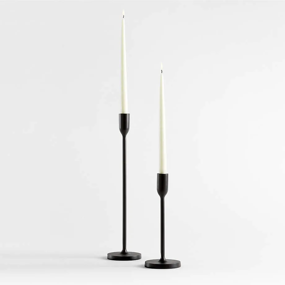 Brown Taper Candle Holder