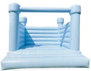 Modern Bounce House - Blue