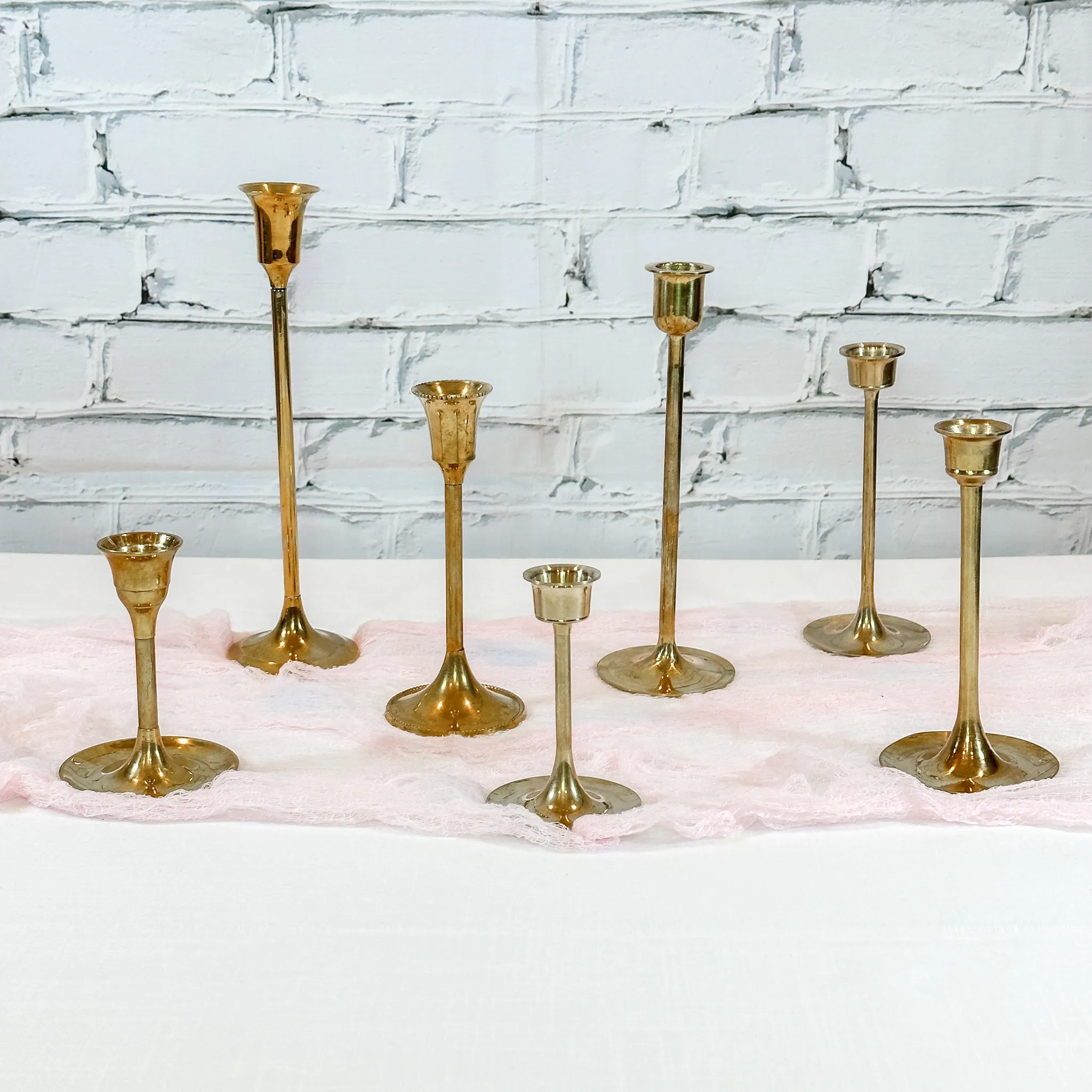 Brass Candlestick (Skinny) - Assorted