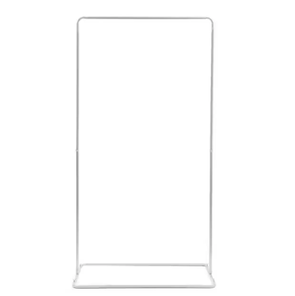 White Sign Stand
