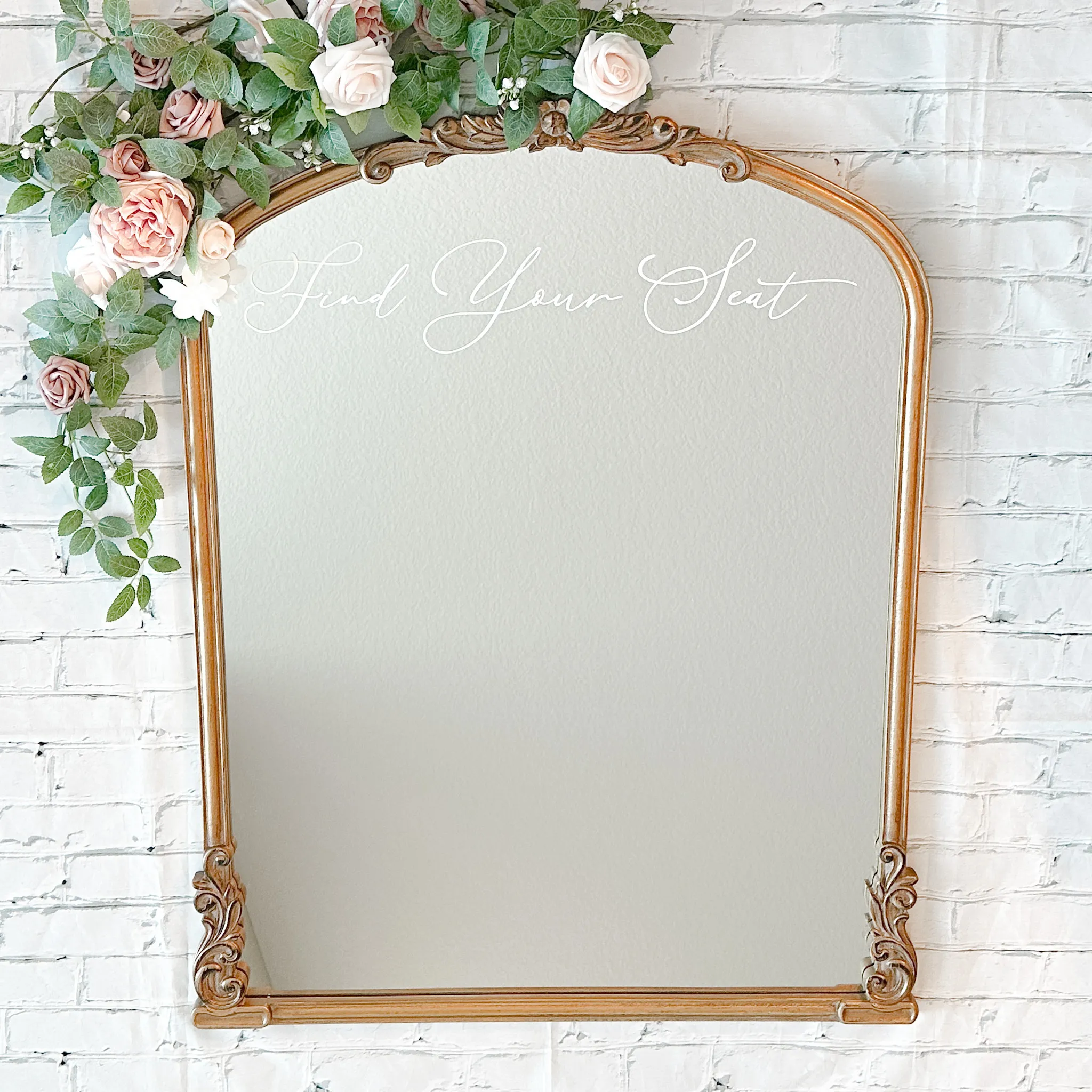 Gold Mirror Seating Chart (Venice)