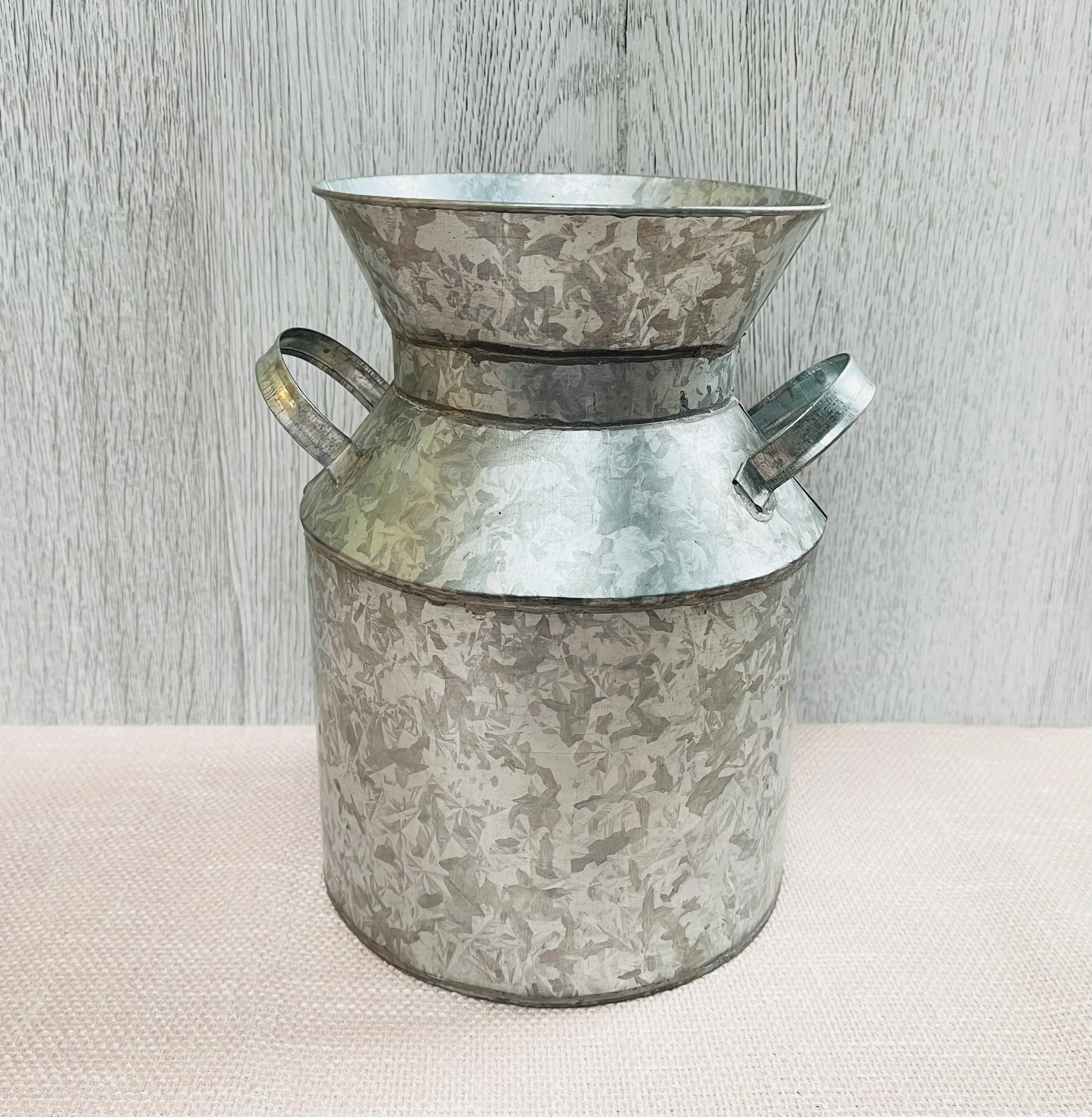 Galvanized Medium Milk Jug - 10"