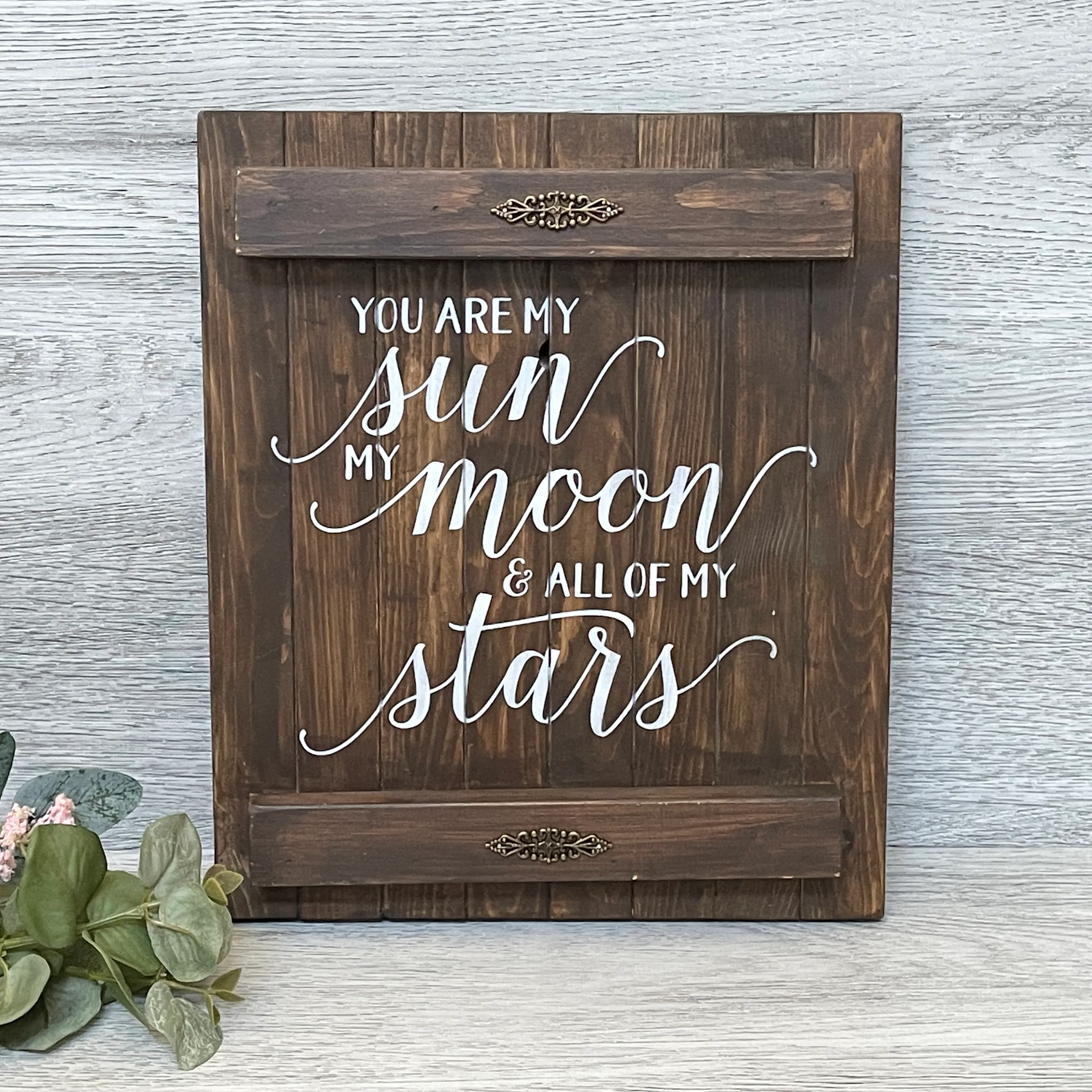 You Are My Sun, My Moon... Sign