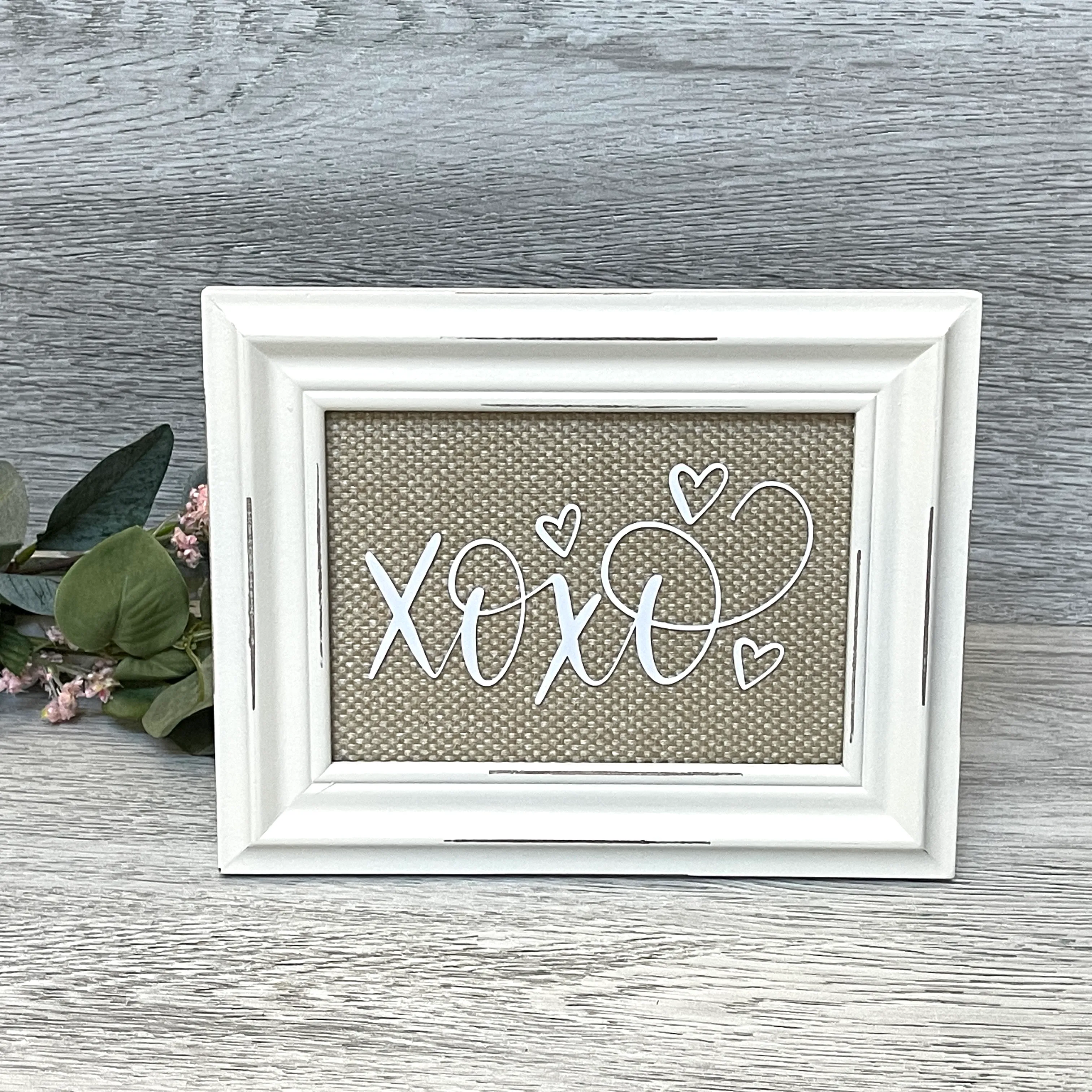 XOXO Sign - White