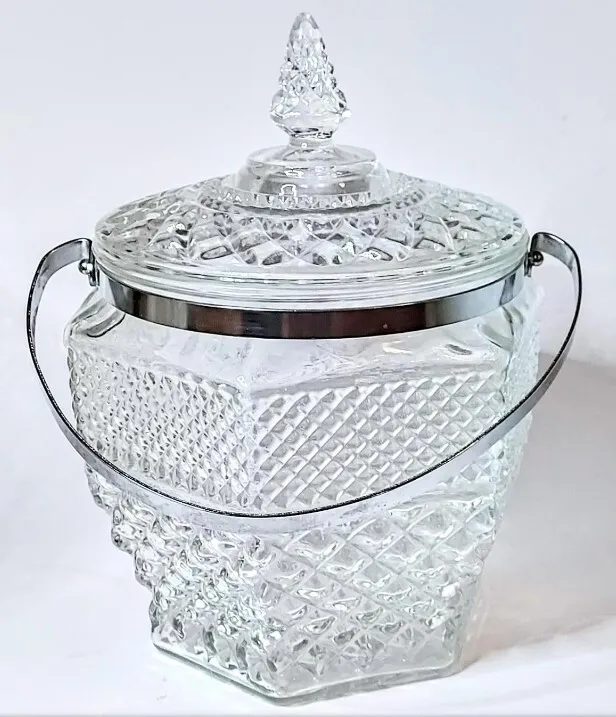 Large Glass/Crystal Ice Buckets - various styles