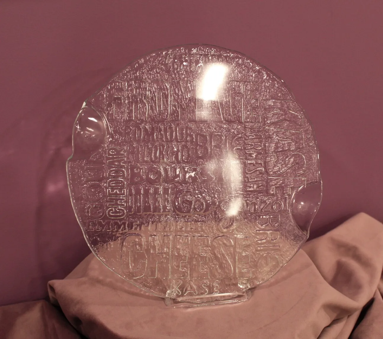 Cheese Serving Platter - medium size
