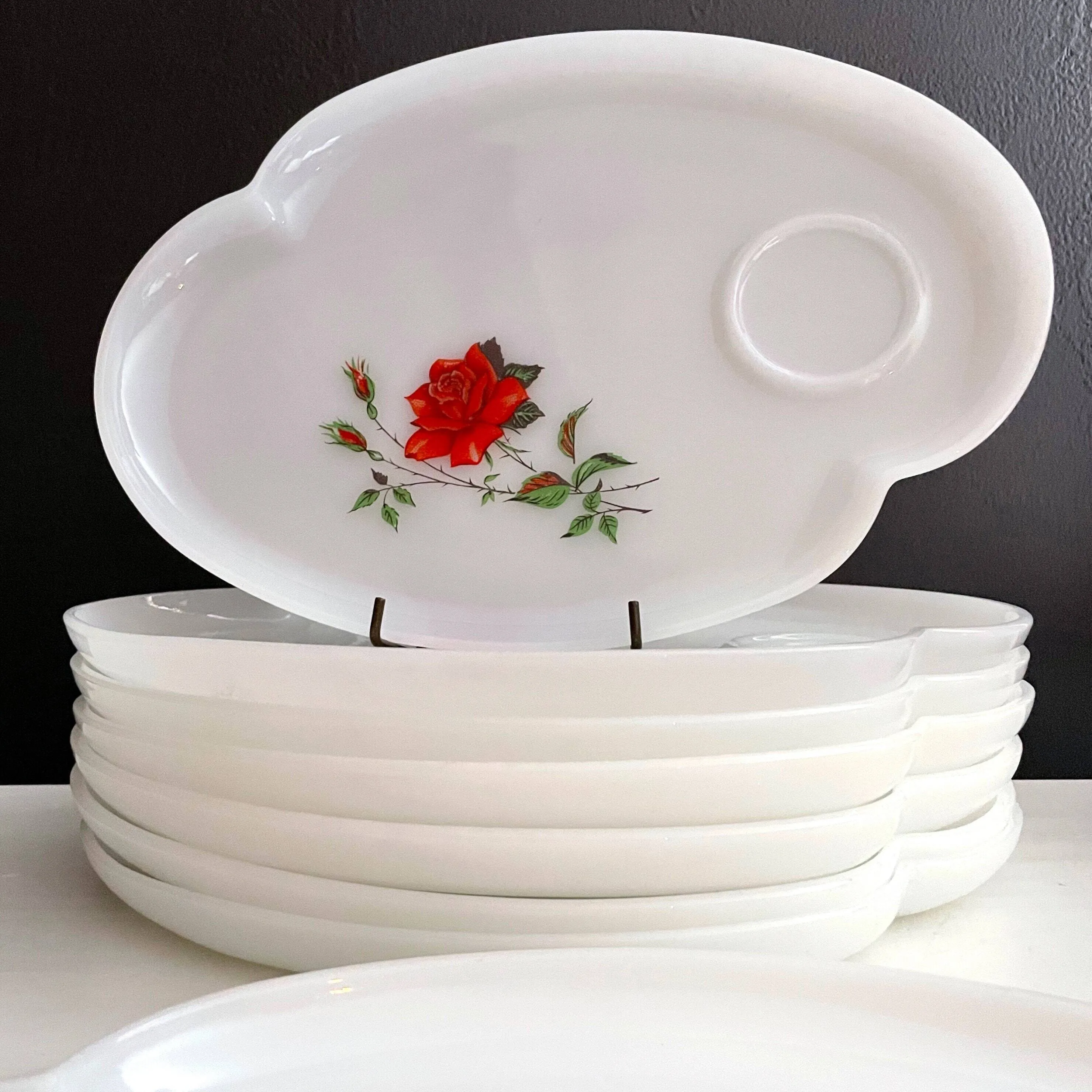 Vintage - 'Rosecrest' Luncheon/Snack Plate