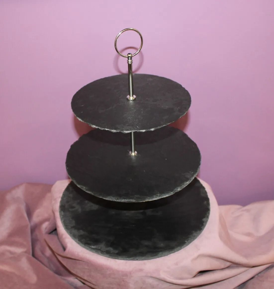 3 Tier Slate Serving Tray