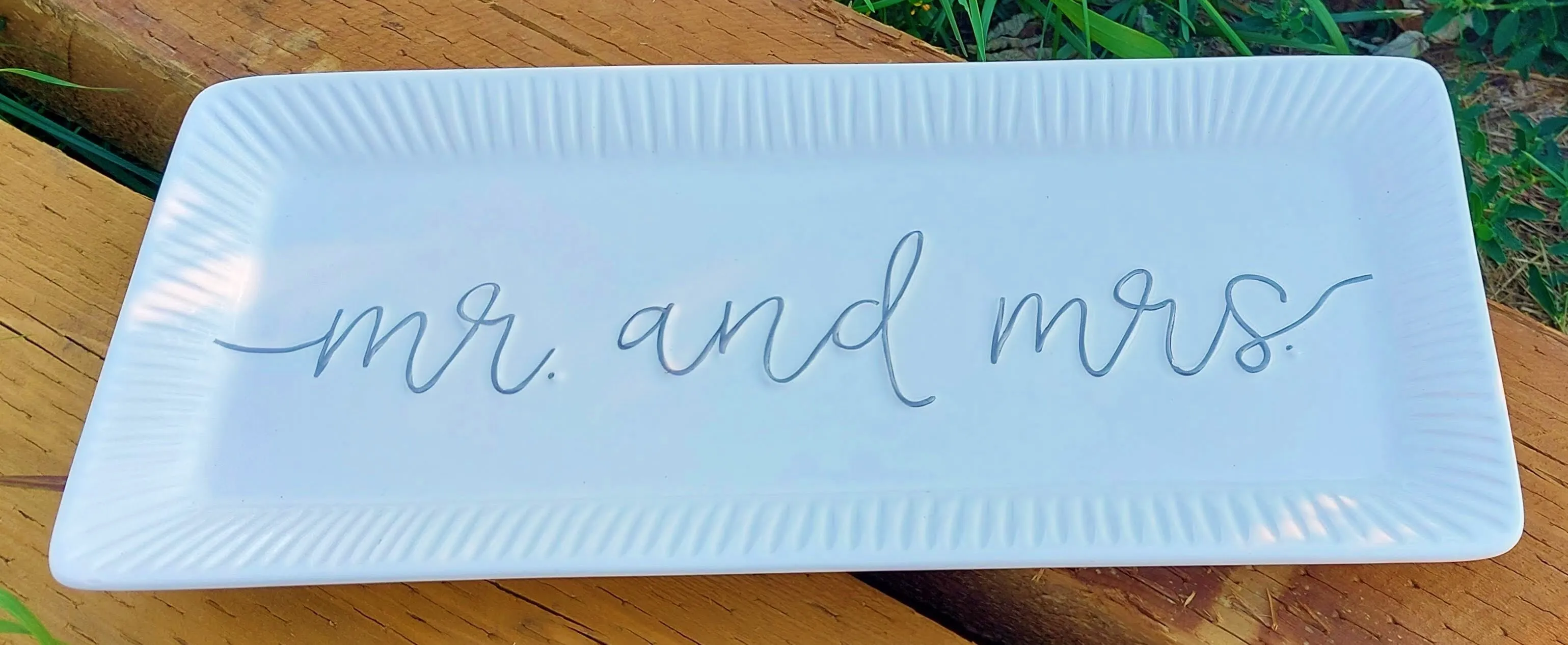 Mr. & Mrs. Plate 