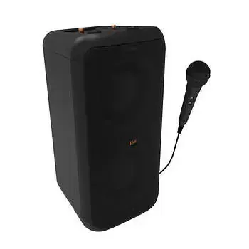 Speakers and Microphone (Includes Stands)  