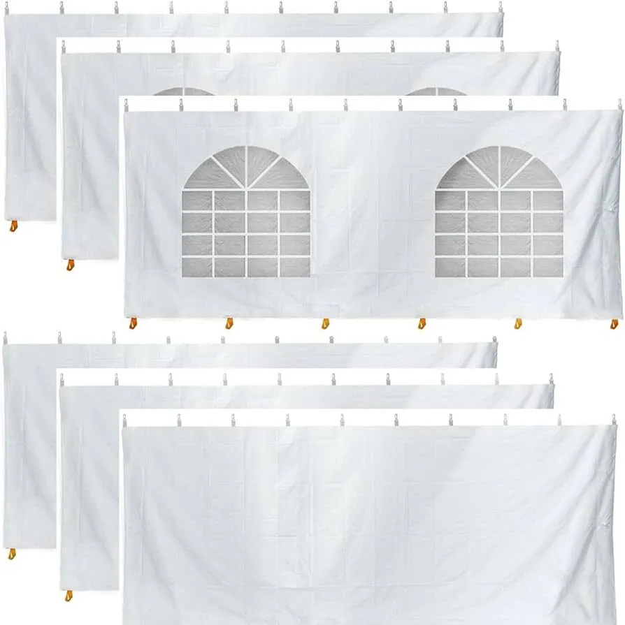 Event Tent Side Walls (For Tent Without Rail Supports 20x40)
