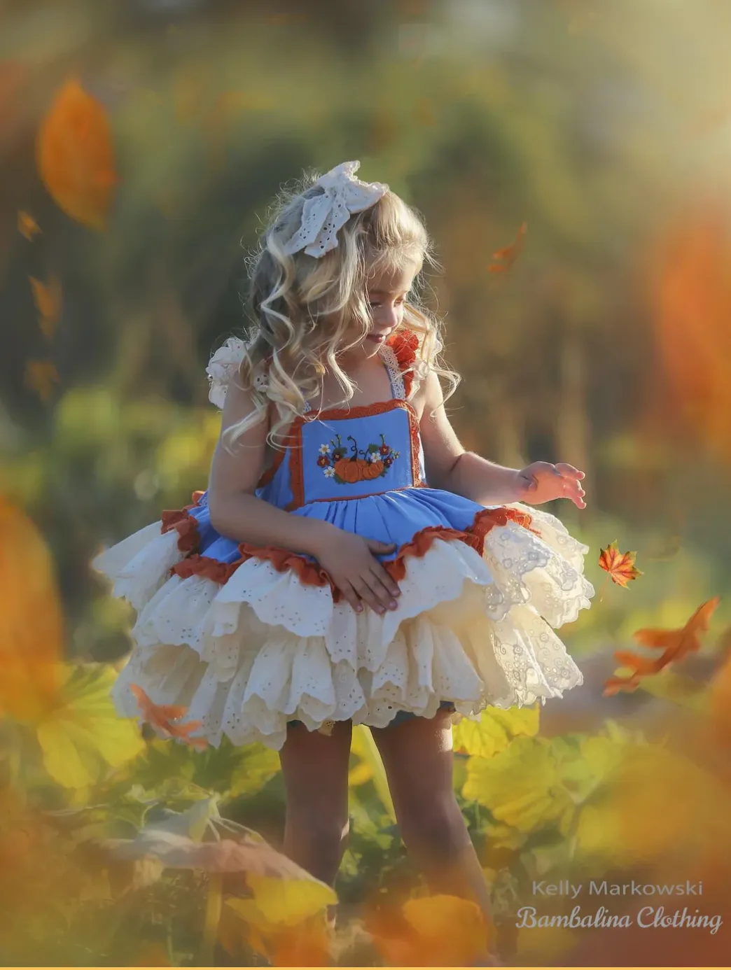 Pumpkin Spice Dress Size 7 