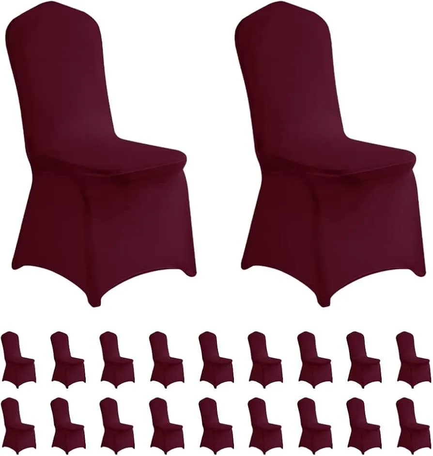 Spandex Burgundy chsir cover