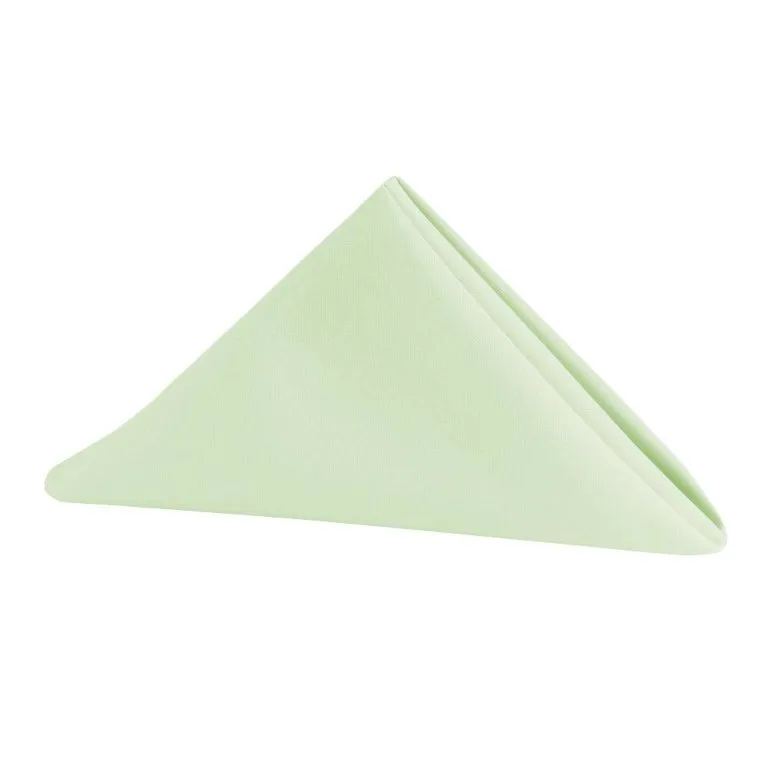 Polyester Napkin 20"x20" - Mint green