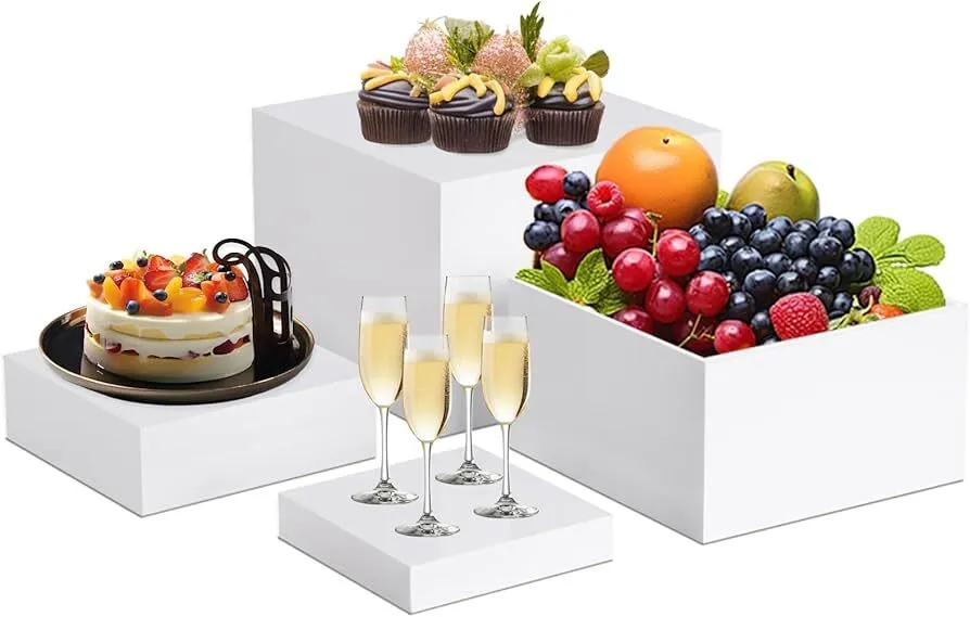 4pcs food display racks, cake, desktop