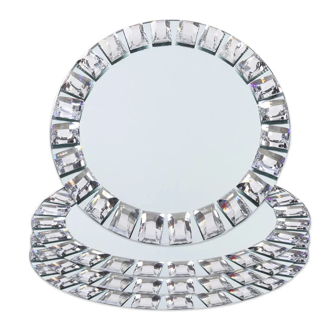 Mirror charger plates