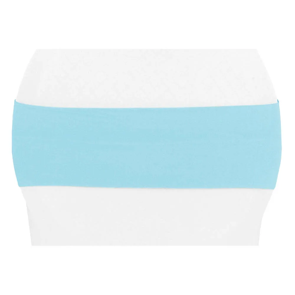 Spandex Chair Band - Baby blue