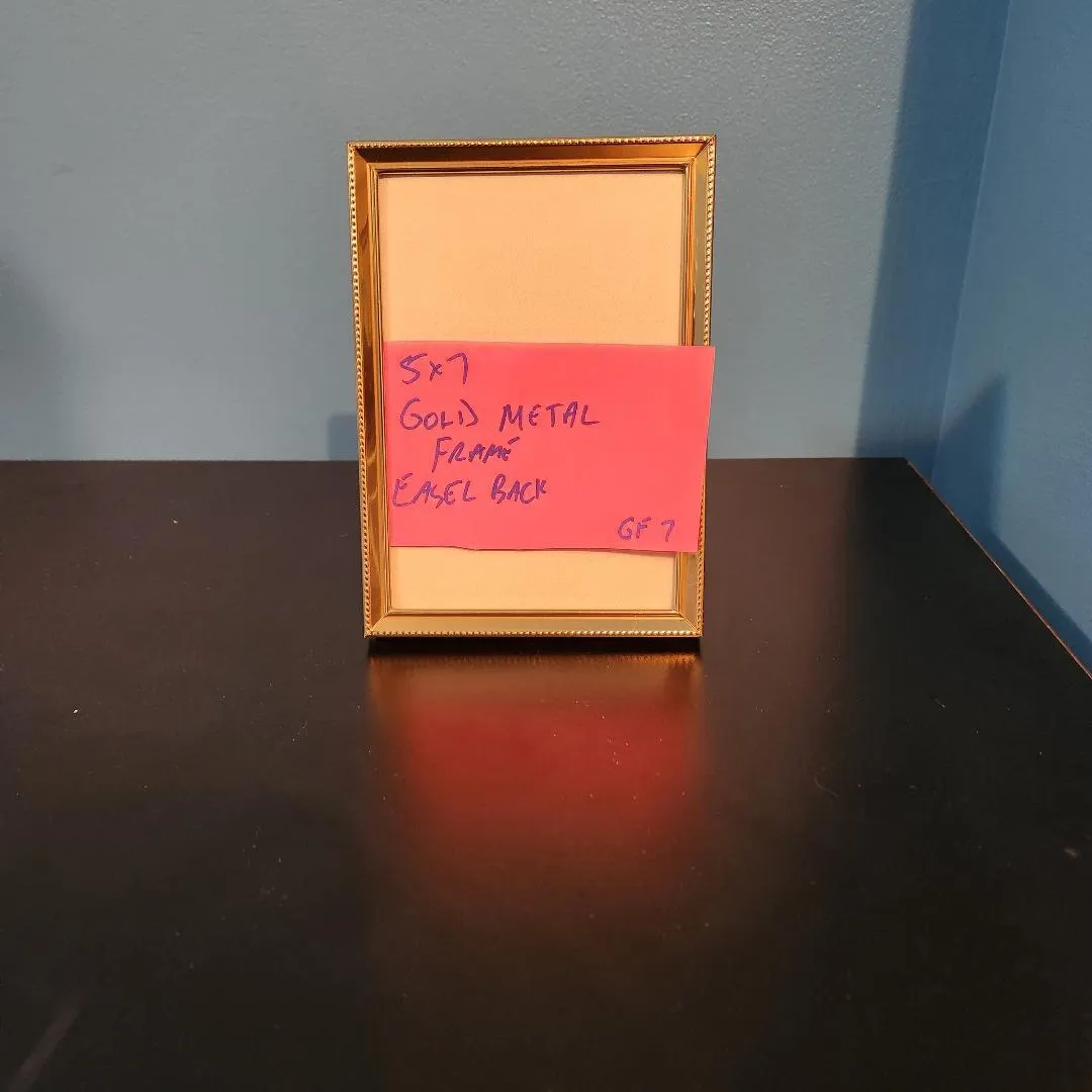 Goledn Frame 5x7 Easel Back   GF7
