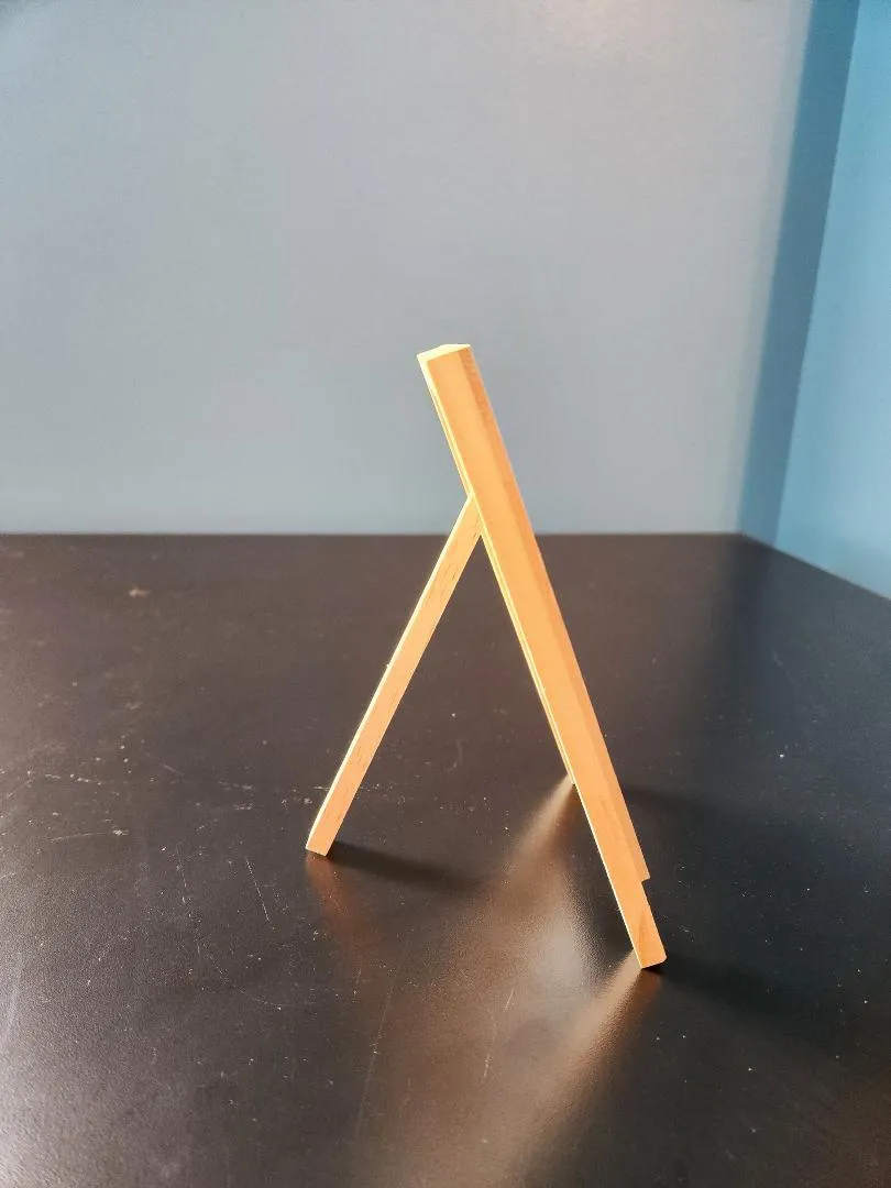 Whiteboard Sign Easel Back 7 in Tall Includes Marker