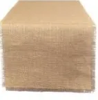 Burlap Table Runner 12 in W x 118 in (9.75 ft)
