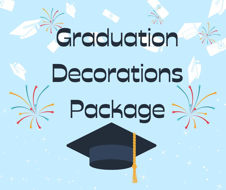 Graduation Decorations Package