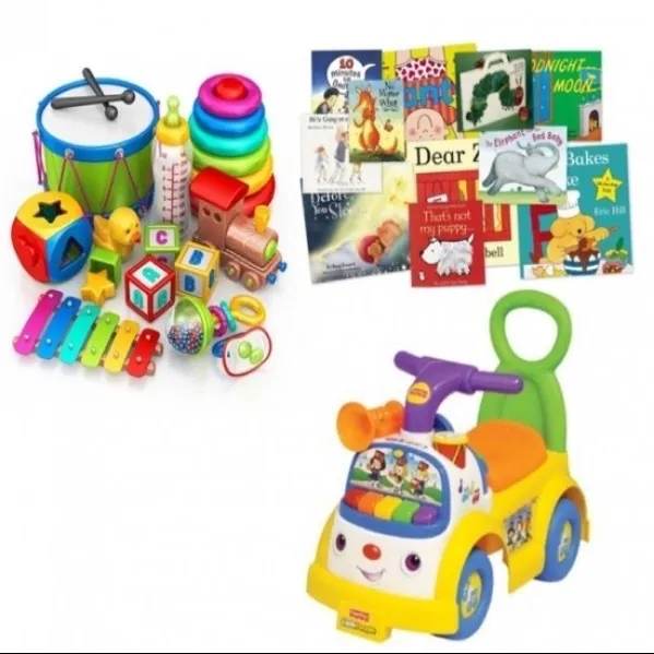 Keep Them Busy Toy Bundle - 1 to 3 Years - Ride On Toy