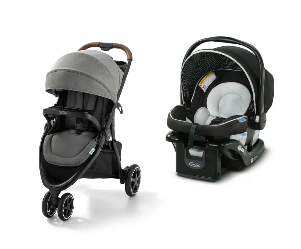 Graco Car Seat and Stroller