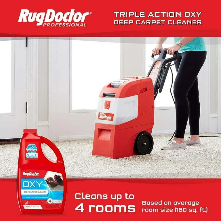 Rug Doctor Carpet Cleaner w/48oz Cleaner Solution