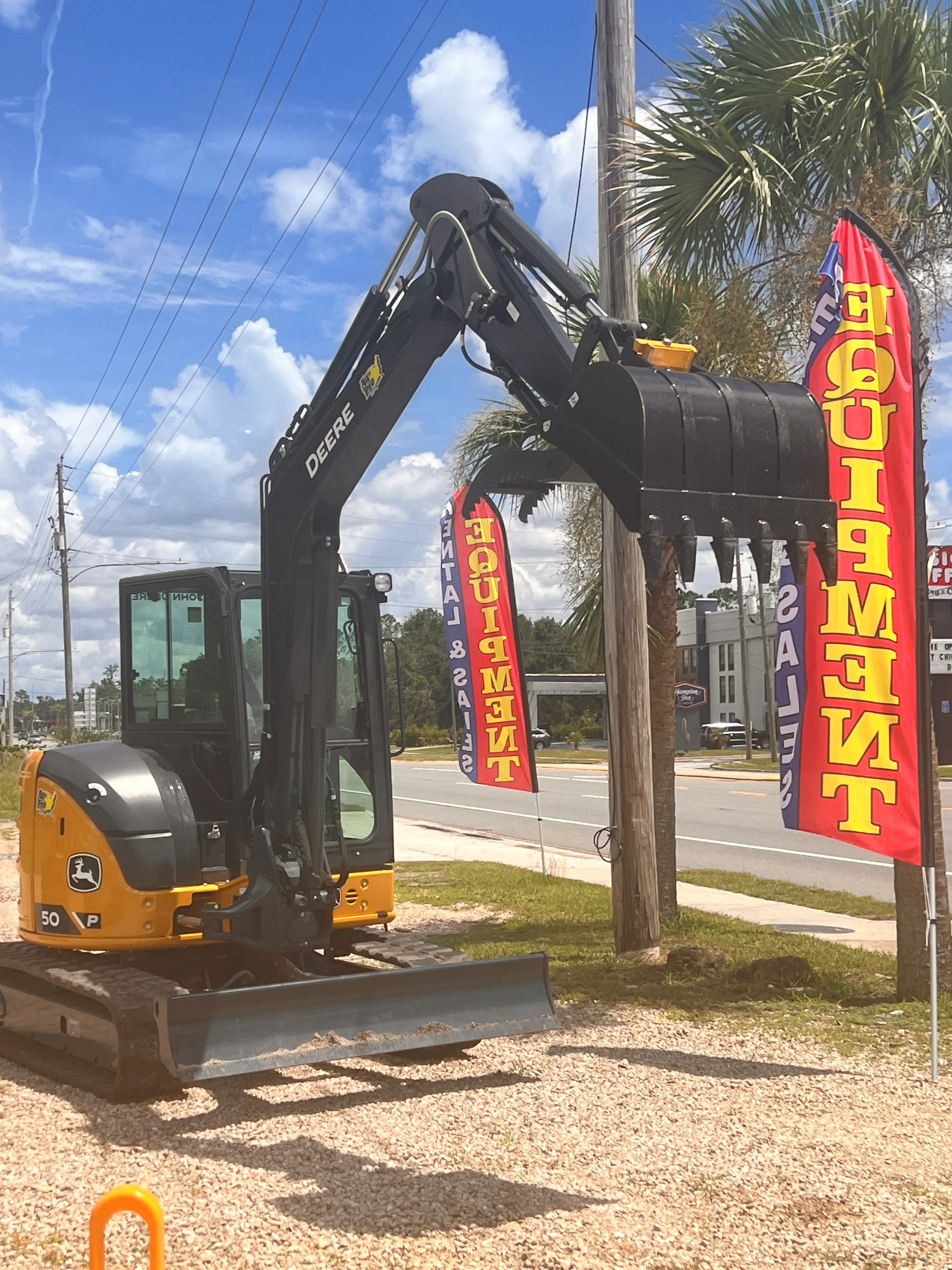 John Deere 50P Compact Excavator with Thumb